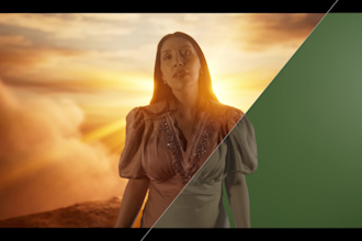 advanced green screen , rotoscope, and chroma precisely