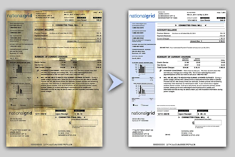 redesign, and restore, your damaged documents, invoice, and billing