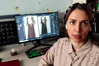make clo 3d clothes modeling , texturing and animation