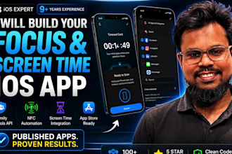 build ios productivity, screen time and parental control apps