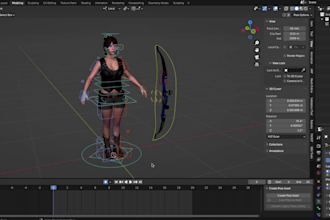 professional 3d character rigging for games and animation
