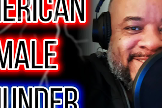 record the deepest authoritative african american english male voice