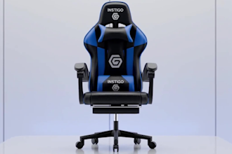 create realistic 3d chair animation and furniture product video