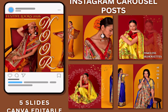 design eye catching instagram carousel posts for brands