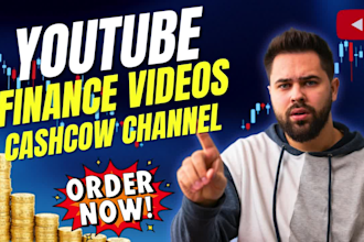 create top 10 finance and crypto videos for automated cash cow youtube channel