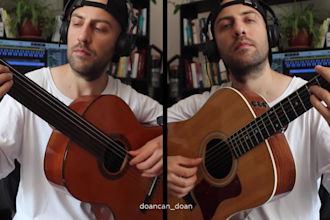 fretless guitar with a style special to me