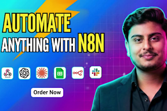 build n8n workflow, n8n ai agents, n8n automation specialist
