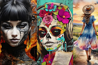 create vibrant mobile wallpapers with ai art