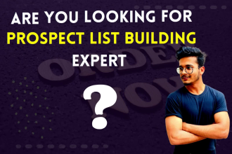 do prospect list building, email listing