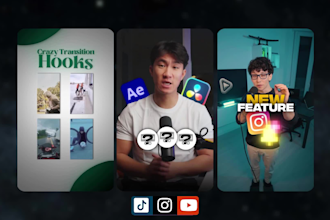 be your professional instagram reel editor and short form content editor