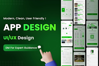 do ui ux mobile app,play store app, app store app, ipad app, app redesign