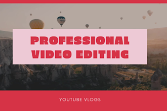 do travel video editing for youtube vlogs with thumbnails