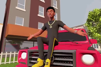 do 3d animated music video 3d animation video 3d cartoon music animation