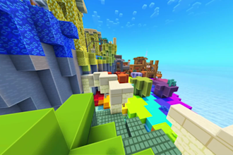 create high quality parkour minecraft gameplay