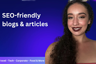 write enchanting SEO articles and blog posts
