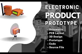 design and development electronic product prototype for you