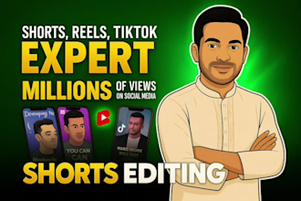 edit your short videos for tiktok insta reels and youtube