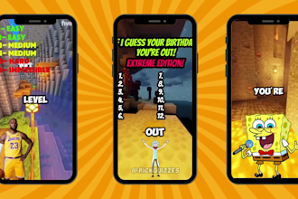 create viral ai cartoon quiz for tiktok and youtube