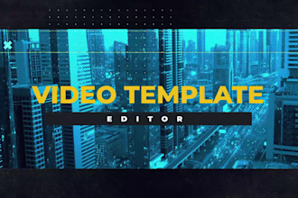 edit any videohive after effects template