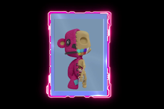 craft premium 3d nft card