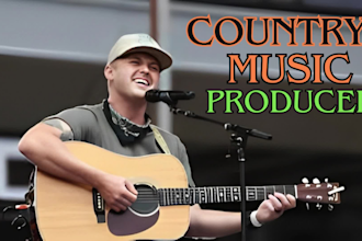be your country music song producer male singer and song arrangement