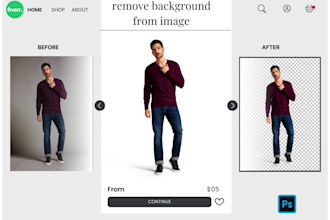 remove background from image, white or transparent