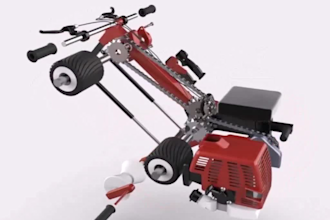 create 3d model and simple animations of mechanisms