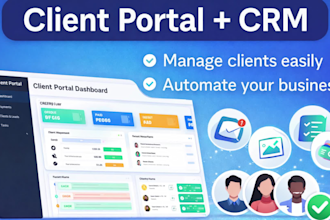 build a portal to manage clients, employees, and automate your business