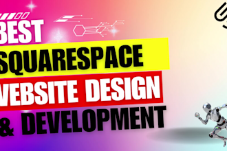 design and develop squarespace website
