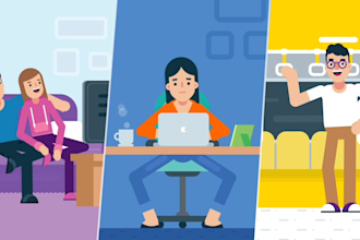 do 2d animation video, explainer and infographic video