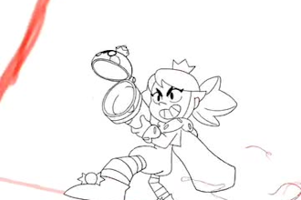 create hand drawn animation 2d line art frame by frame animation storyboard art