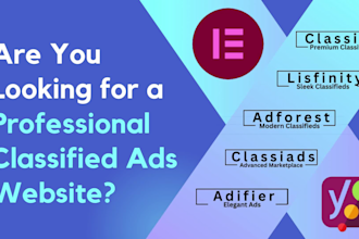 create wordpress classified ads website with adforest lisfinity or adifier theme