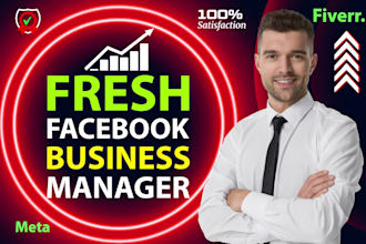 create a fresh eternal facebook business manager with ad account