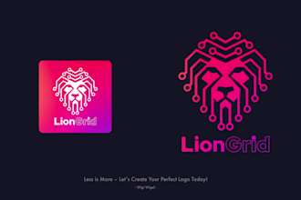 design modern minimalist 3d logo for your company  business