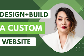 Big Deals!  design high converting wordpress or squarespace website for your small business