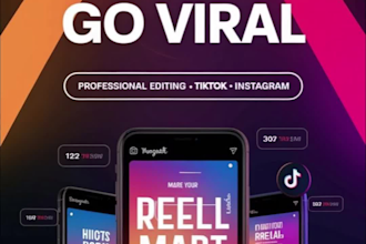 viral video editing for instagram reels tiktok editors youtube shorts form video
