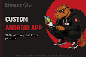 develop a native android app with kotlin