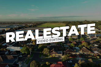 edit a professional real estate video