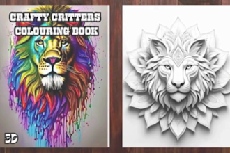 create adults colouring books and kids coloring books for KDP and etsy