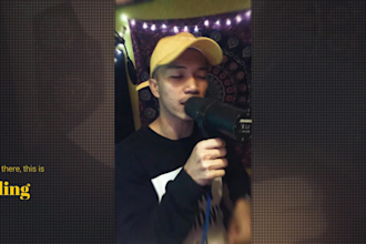 be your male singer and composer