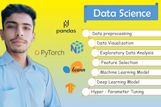 help you with data science and data analysis projects in python