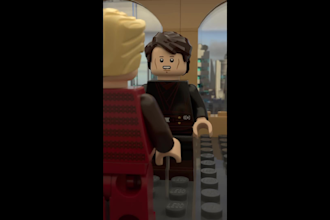 do lego 3d animation  for tiktok