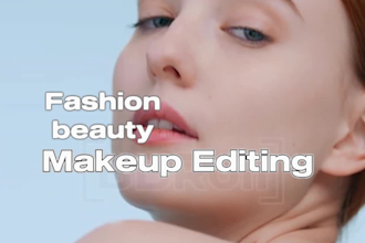 edit salon makeup modeling videos or ads on your demand
