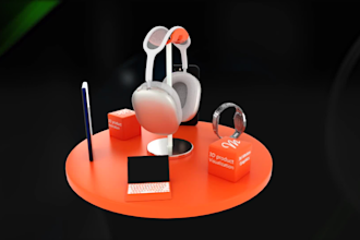 make 3d product ads for amazon