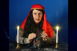 create a halloween costume cosplay sales or party invitation video