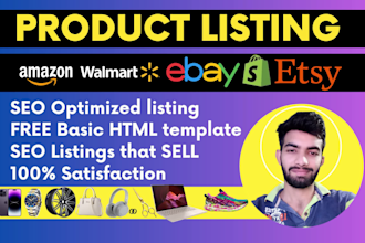 do ebay listing, ebay product listing, ebay lister, ebay product upload