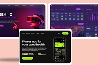 do saas design web app UI UX and desktop application design in figma