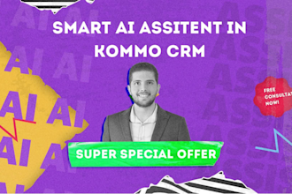setup smart ai chat in kommo CRM