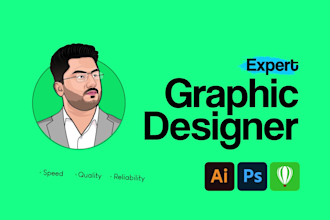 do graphic design, vector tracing using adobe illustrator, coreldraw