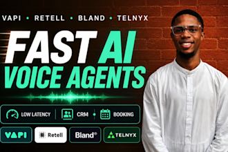 build low latency ai voice agents with vapi retell bland and telnyx